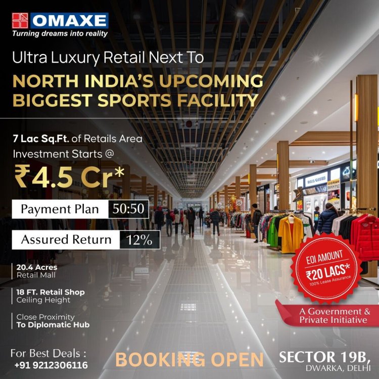 Luxurious Lifestyle at Omaxe Sports City Dwarka Sector 19B